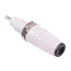 Black 4mm Binding Post Grey Body M8