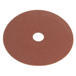 Faithfull FAIAD11524 Fibre Backed Sanding Discs 115 x 22mm 24G (Pack 25)