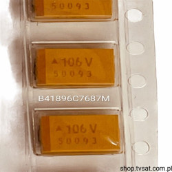 TPSD106M035R0125 Tantalum 10uF 35V Low ESR SMD-D AVX