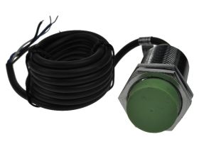 Czujnik; pojemnościowy; CM30-3015PC; PNP; NO/NC; 15mm; 6÷36V; DC; 300mA; cylindryczny metalowy; fi 30mm; 60mm; wysunięty; z prze