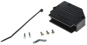 Osłona tylna D-Sub 37 -pinowe Termoplastyczny Kątowy, Proste Amphenol Communications Solutions C