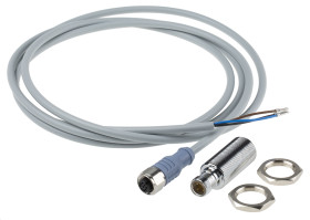 Czujnik zbliżeniowy M18 Indukcyjny 8 mm Turck Wpuszczany 10 → 30 V dc długość 52mm Gwintowany