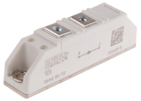 Dioda SEMIPACK1 57A Montaż na panelu 1200V Połączenie silikonowe Pojedyncza SKKE 81/12