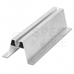 Mostek na blachę trapezową Uchwyt trapezowy aluminiowy szyna montażowa 300x70mm do paneli PV