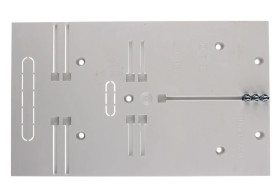 Tablica licznikowa 335x200mm 1/3F szara T-U 1F/3F-b/z-12 10.12