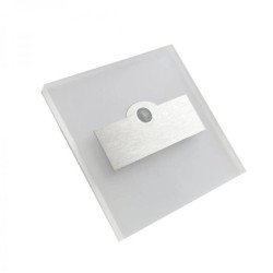 Oprawa schodowa LED LUMI z czujnikiem PIR 6500K 12V 0,6W 15lm EKS3058
