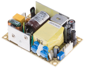 Zasilacz impulsowy nap. wyjściowe: 12V dc 45.6W 3.8A 1 wyjście nap. wejściowe: 80 → 264V ac Do montażu na płytce