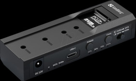 136-49 Duplicator/cloner and dock, M.2 NVMe + Sata, USB-C 3.2