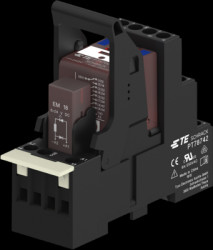 Coupling relay 4 Form C (NO/NC), 24 V (DC), 777 Ω, 6 A, 240 V (AC), 1-1415535-8