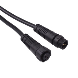 Pair Male + Female 2 Pole Lighting Connectors IP60