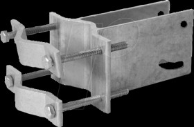0000/0500 TechniSat on-pipe bracket for DigiDish