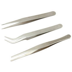 ZESTAW 3-szt PENSET PĘSET ANTYMAGNETYCZNYCH