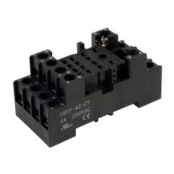Hongfa 18FF-4Z-C7 Compact 14 Pin Din Rail Mount Relay Bases