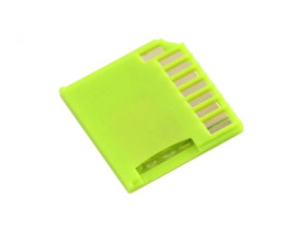 Micro SD Card Adapter for Raspberry &amp; Macbooks - Green