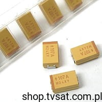 TAJD107M010RNJ 100uF 10V Tantalum SMD-D AVX