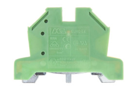 Złączka szynowa ochronna 4mm2 zielono-żółta 2,5/4 43454