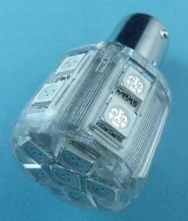 BA-15-18 12V RED 18xLED SMD 5050