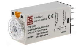 Przekaźnik Czasowy Zwłoczny Jednofunkcyjny 0.2 › 5Min Dpdt 2-Stykowy Dpdt...