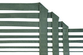 Rurka osłonowa 25mm zielona Meta-Aramid NOMEX HellermannTyton