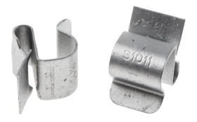 Klips do dźwigarów, grubość kołnierza: 2→ 4 mm, Stalowe