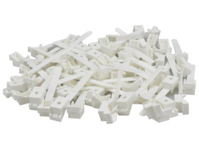 Uchwyt paskowy do przewodów UP 22 biały /100szt./