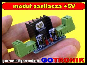 Zasilacz - stabilizator napięcia 7805