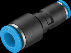 130606 Steckverbindung, gerade, mit Reduzierung Ø 8 mm &lt;&gt; 4 mm