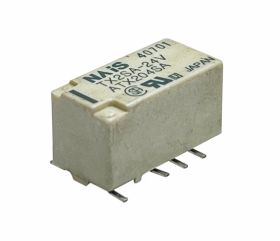 Przekaźnik miniaturowy SMD, cewka 24V, styki 2A/30V DPDT - NAiS