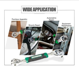 Klucz nasadowy wielofunkcyjny HW-318 19516