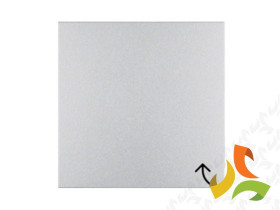 B.Kwadrat/B.7 Płytka czołowa do gniazda z uziemieniem z przesłonami z pokrywą IP44 aluminium mat lakierowany 3965838994 HAGER