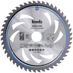 kwb 587856 Carbide Saw Blade 210x30mm 48 cogs precise clean cuts