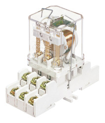 Gniazdo przekaźnika do: Przekaźnik RUC Faston Relpol