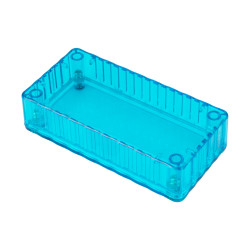 R-TECH 524333 Polycarbonate Enclosure 100 x 50 x 25 Translucent Blue