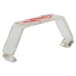 Pokrywa Profil pokrywy RS PRO Bloki zacisków przelotowych 11-6 AWG Mocowanie zacisku