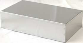 Aluminum enclosure, (L x W x H) 305 x 178 x 76 mm, natural, 1444-1273