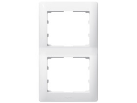 SISTENA LIFE Ramka Arctic 2 podwójna pionowa 771006 LEGRAND