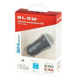 Ładowarka samochodowa USB 2,4A B24