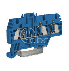 Złącze sprężynowe 2,5 mm², 3-przewodowe, niebieskie, HMM.2/1+2(Ex)i