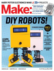 Make: Magazine, Volume 55 - Print - Robotics Projects