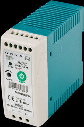 MDIN40W24 Switching power supply, DIN rail, 40 W, 24 V, 1.7 A