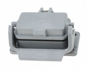 Obudowa złączy dużej mocy HARTING Montaż na panelu rozmiar 10B Proste