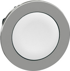 Schneider Electric ZB4FA1 ZB4FA1 Element czołowy dla przycisku płaski, resetowalny (Ø) 30.5 mm nieoznakowany chrom, biał