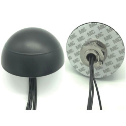 Wielokierunkowy Antena wielopasmowa ANT-M5PUK-SMA Przewlekany/przykręcany, SMA Kopułka, RF Solutions 2dB 4G (LTE), GPS,