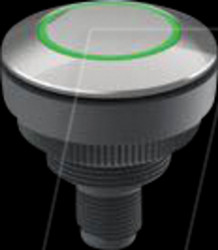 1.11.011.801/0500 Pushbutton, RAMO 30 T, 1 NO, M12, color: Green