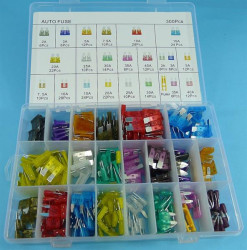 ZESTAW BEZP.UNI/MINI 300szt 2-40A