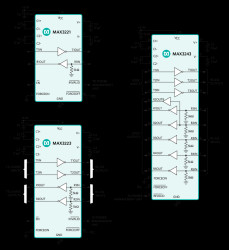 3V to +5.5V RS-232 Transceivers with AutoShutdown