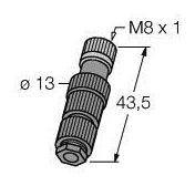 Turck 6902700 Złącze niekonfekcjonowane czujnika/aktuatora 1 szt.