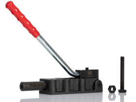 Dociskacz poziomy RS PRO otwarcie szczęk 180° Push Pull Toggle Clamp