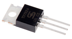 Regulator napięcia 24 V TO-220 Otwór przezierny wyjścia: 1 Stałe TS7824CZ COG