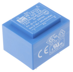 Transformator do druku 24V ac 230V ac 1 wyjście wyjścia THT 1.5VA